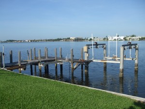 Permitting for dock and boat lift removal, install 2 boat lifts and an extended dock will be built and installed.