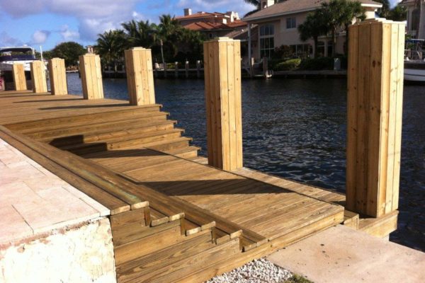 Wood Dock South Florida