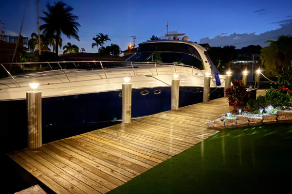 Dock remodel in Deerfield Beach, Florida