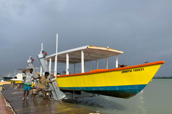 International Elevator Boatlift Install in Jamaica
